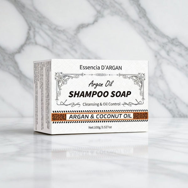 Champú Sólido 100% Natural con Aceite de Argán – Limpieza Suave y Nutrición para tu Cabello